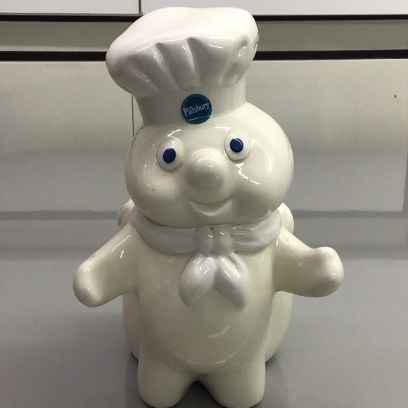 PILLSBURY Other - PILLSBURY DOUGHBOY CERAMIC KITCHEN UTENSIL HOLDER/DECORATIVE PIECE